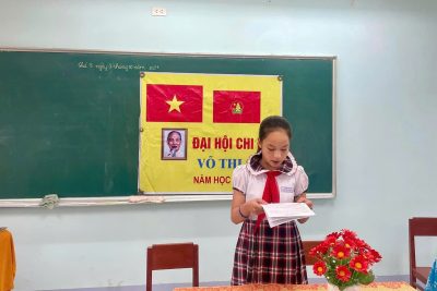 Đại hội chi đội mẫu. Năm học 2024 -2025!  Cảm ơn cô trò chi đội Võ Thị Sáu.