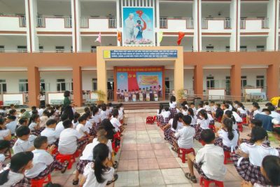 Thực hiện tuần lễ học tập suốt đời( 10/10/2024), 373 học sinh tham gia và toàn thể cán bộ giáo viên trường.